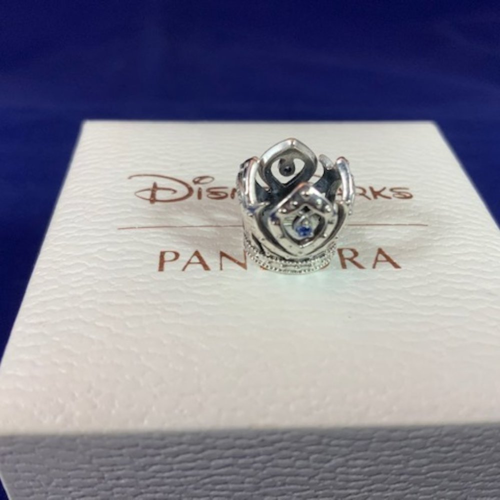 NWOT Pandora DISNEY 925 Elsa's Crown Charm 791588CZB